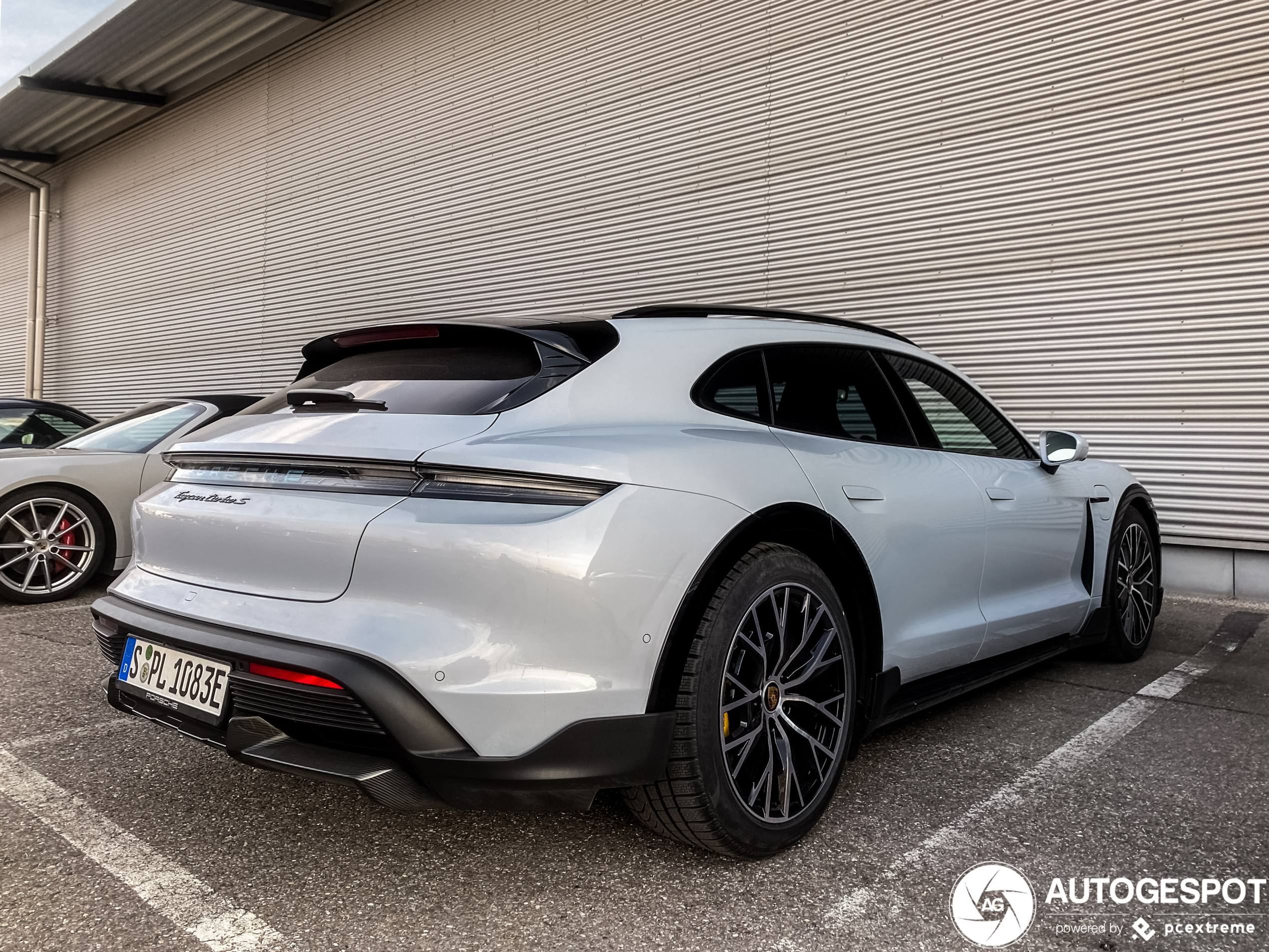 This is the first Porsche Taycan Cross Turismo on the streets!